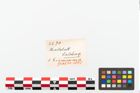 Etikett zu Eisengriffangelmesser (NHMW-PRAE-002270)